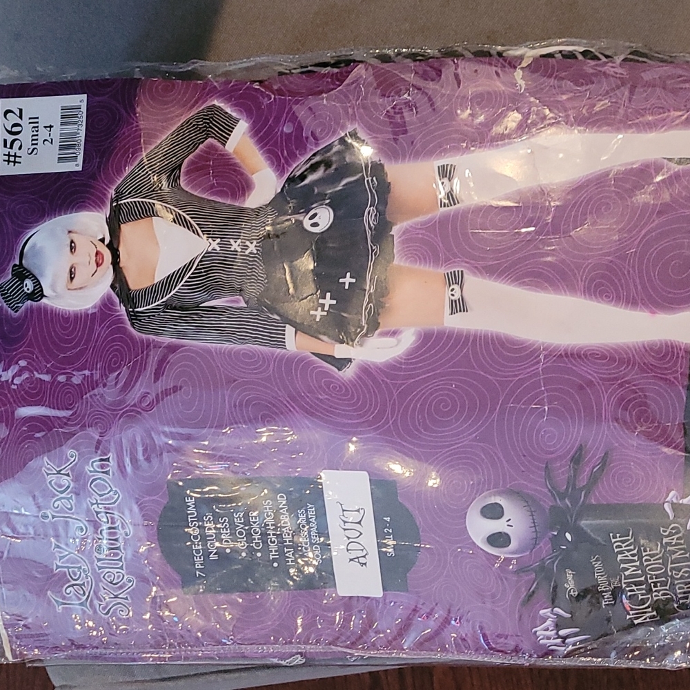Lady jack skellington costume